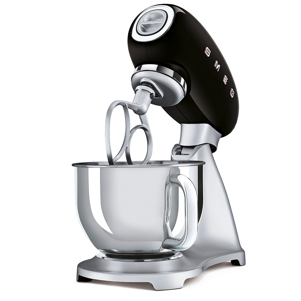 Smeg Stand Mixer 50's Style Aesthetic - Black