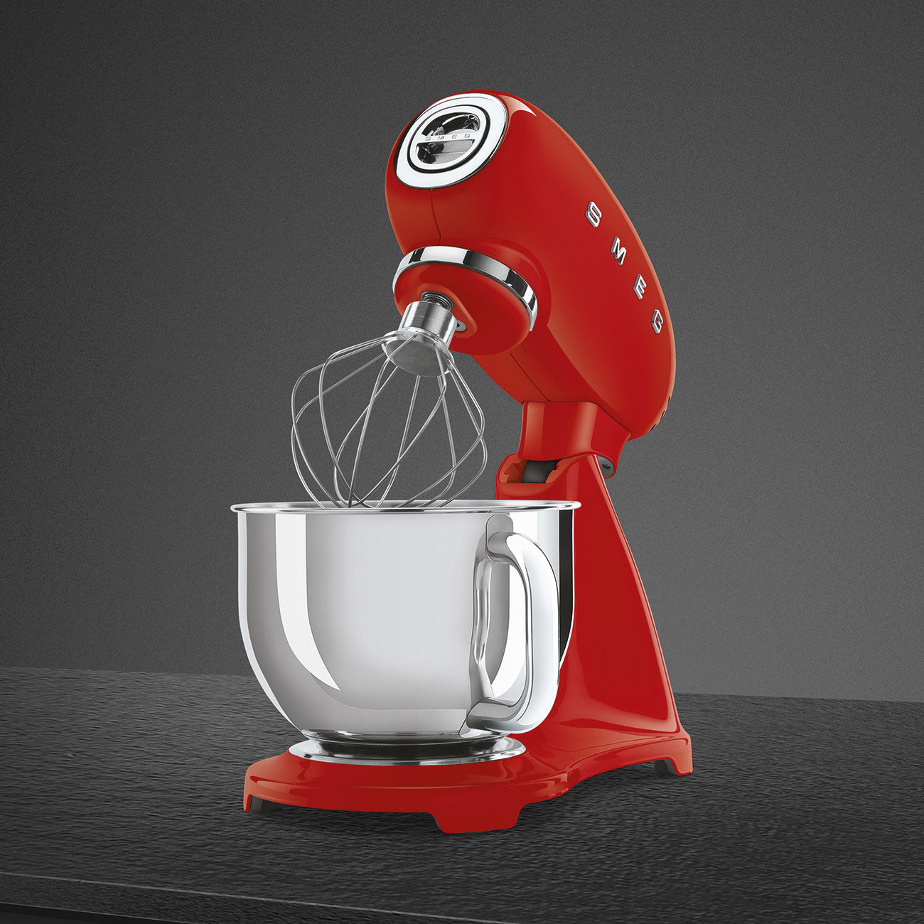 Smeg Stand Mixer 50's Style Aesthetic - Red