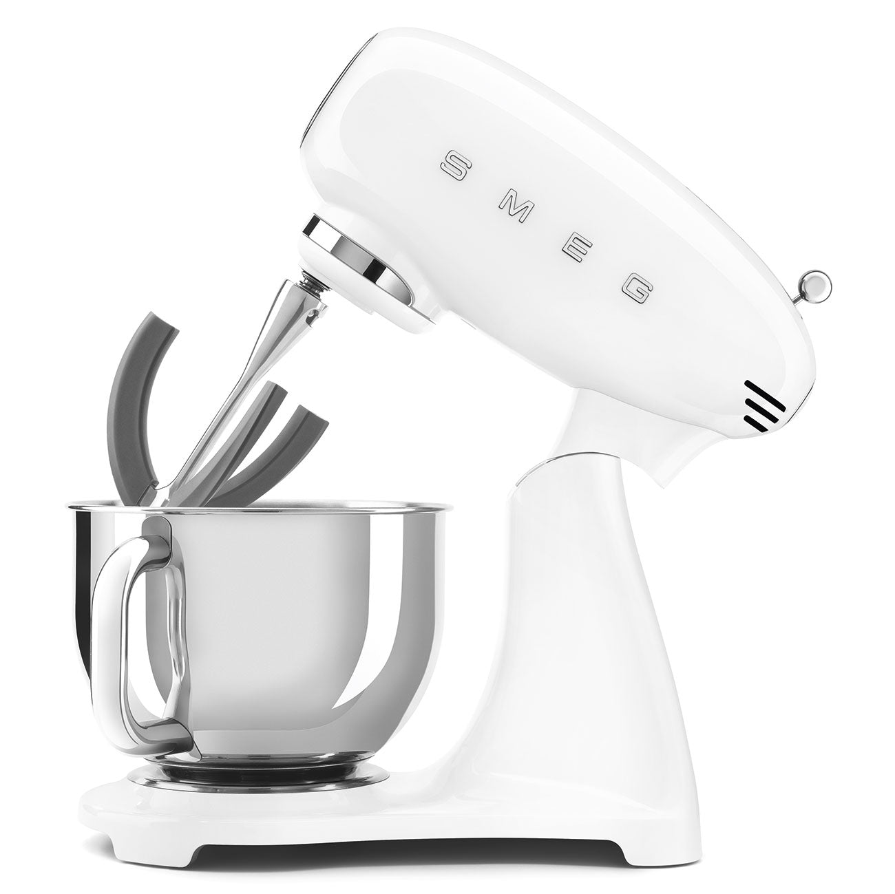 Smeg Stand Mixer 50's Style Aesthetic - White