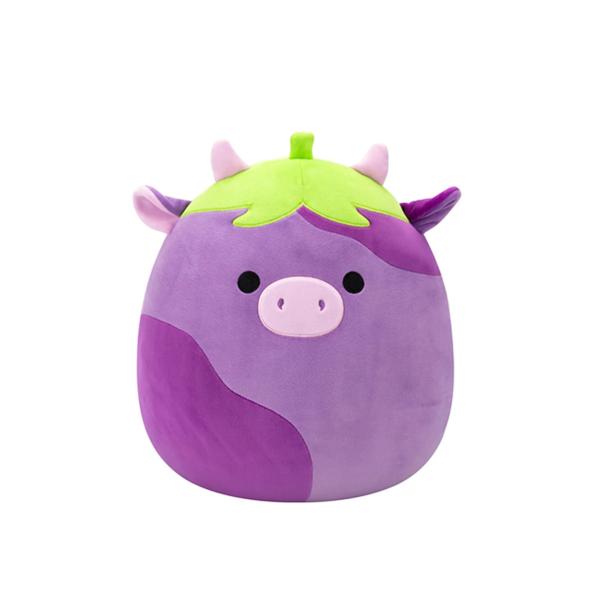 Frederick the Eggplant Cow is a purple Squishmallow