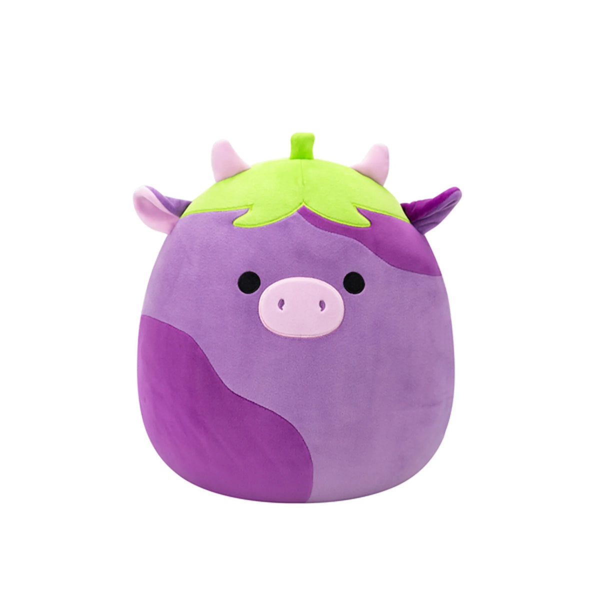Frederick the Eggplant Cow is a purple Squishmallow