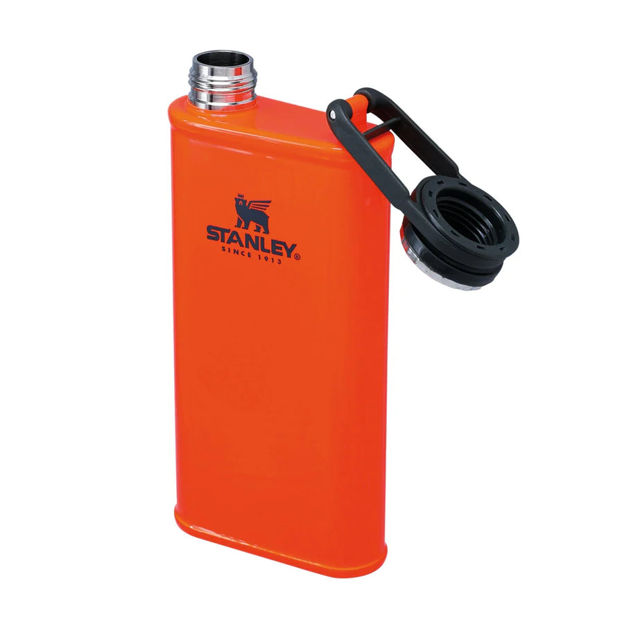 Stanley Classic Easy Fill Wide Mouth Flask | 0.23L - Blaze Orange