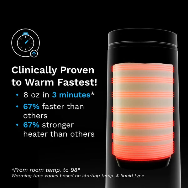Superfast Portable Bottle Warmer - Black Superfast Portable Bottle Warmer - Black