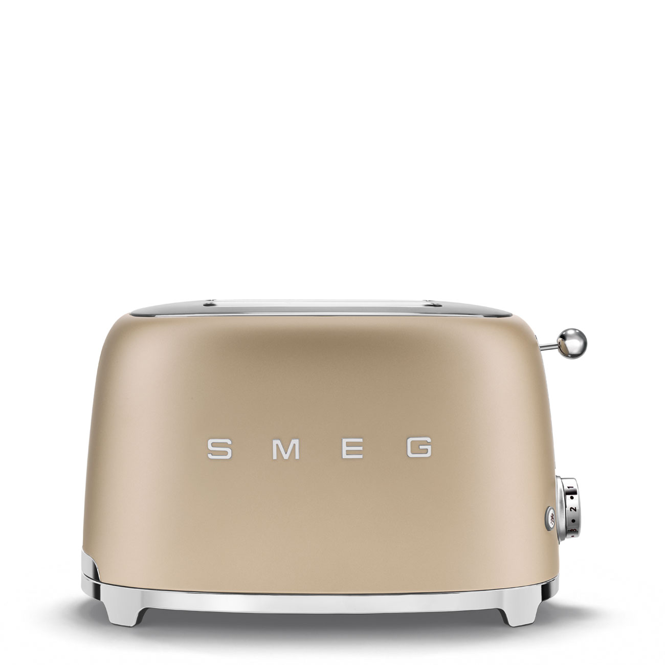 Smeg 2-Slice Toaster 50's Style Aesthetic - Chrome