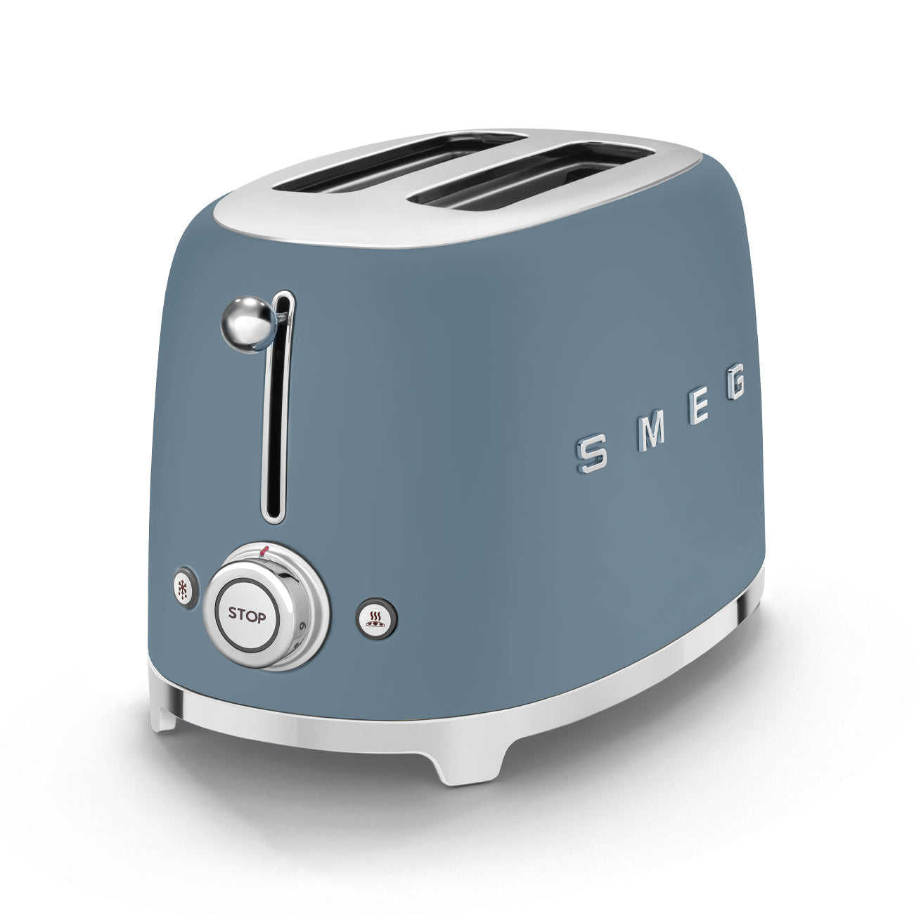 Smeg 2-Slice Toaster 50's Style Aesthetic - Storm Blue