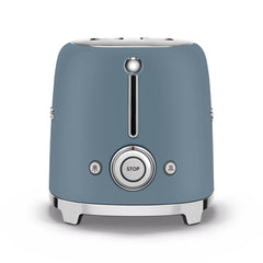 Smeg 2-Slice Toaster 50's Style Aesthetic - Storm Blue