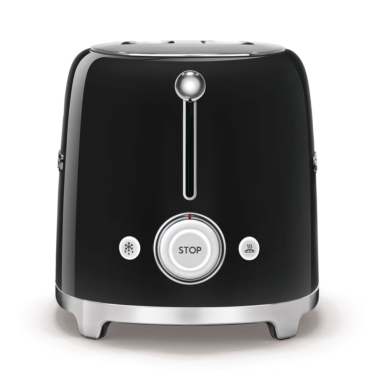 Smeg 4-Slice Toaster 50's Style Aesthetic - Black