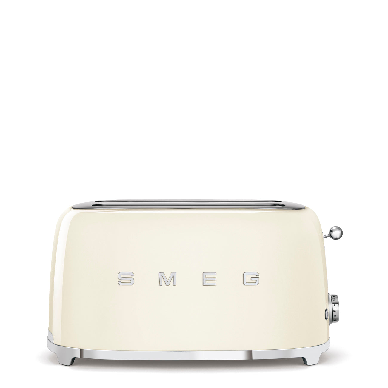 Smeg 4-Slice Toaster 50's Style Aesthetic - Cream