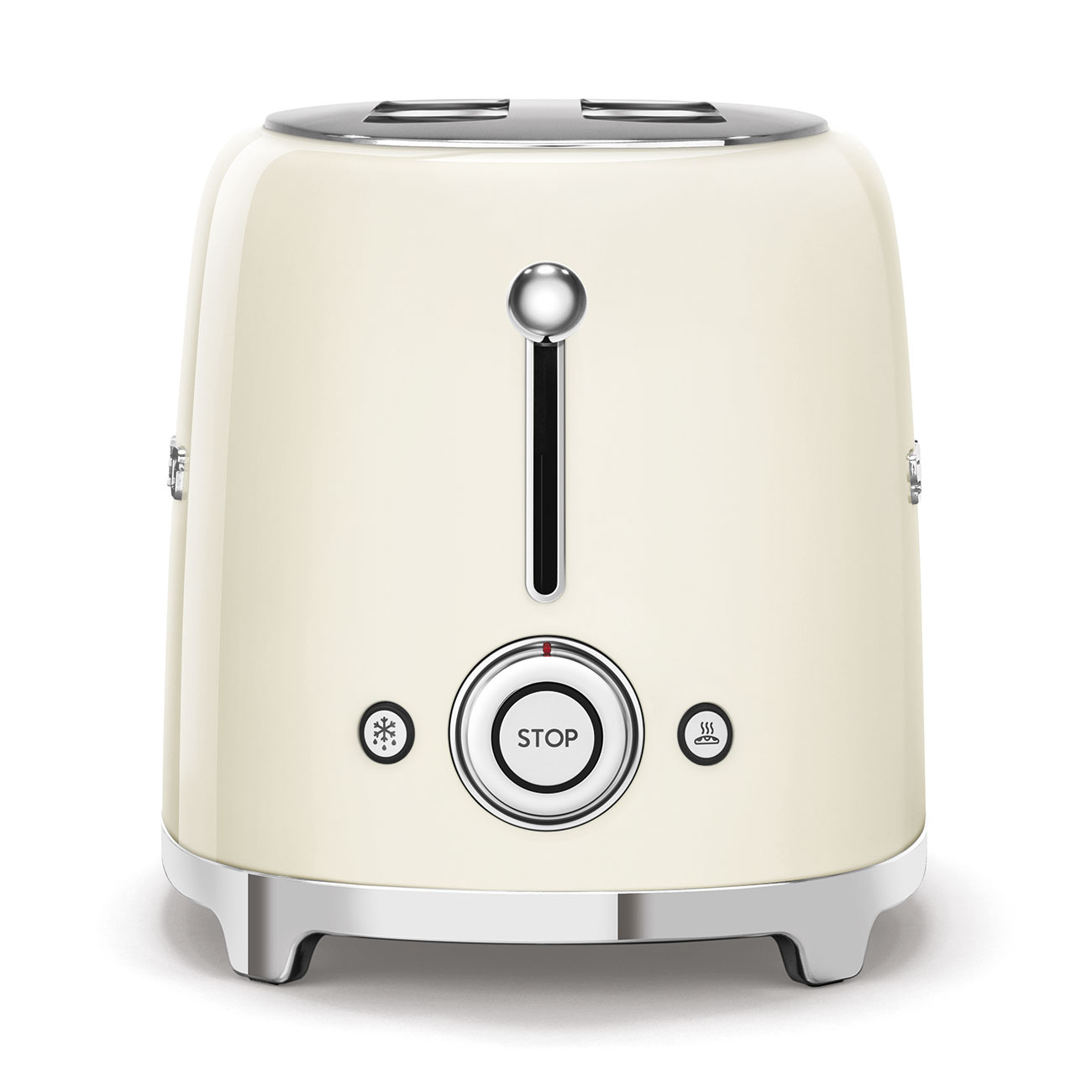 Smeg 4-Slice Toaster 50's Style Aesthetic - Cream