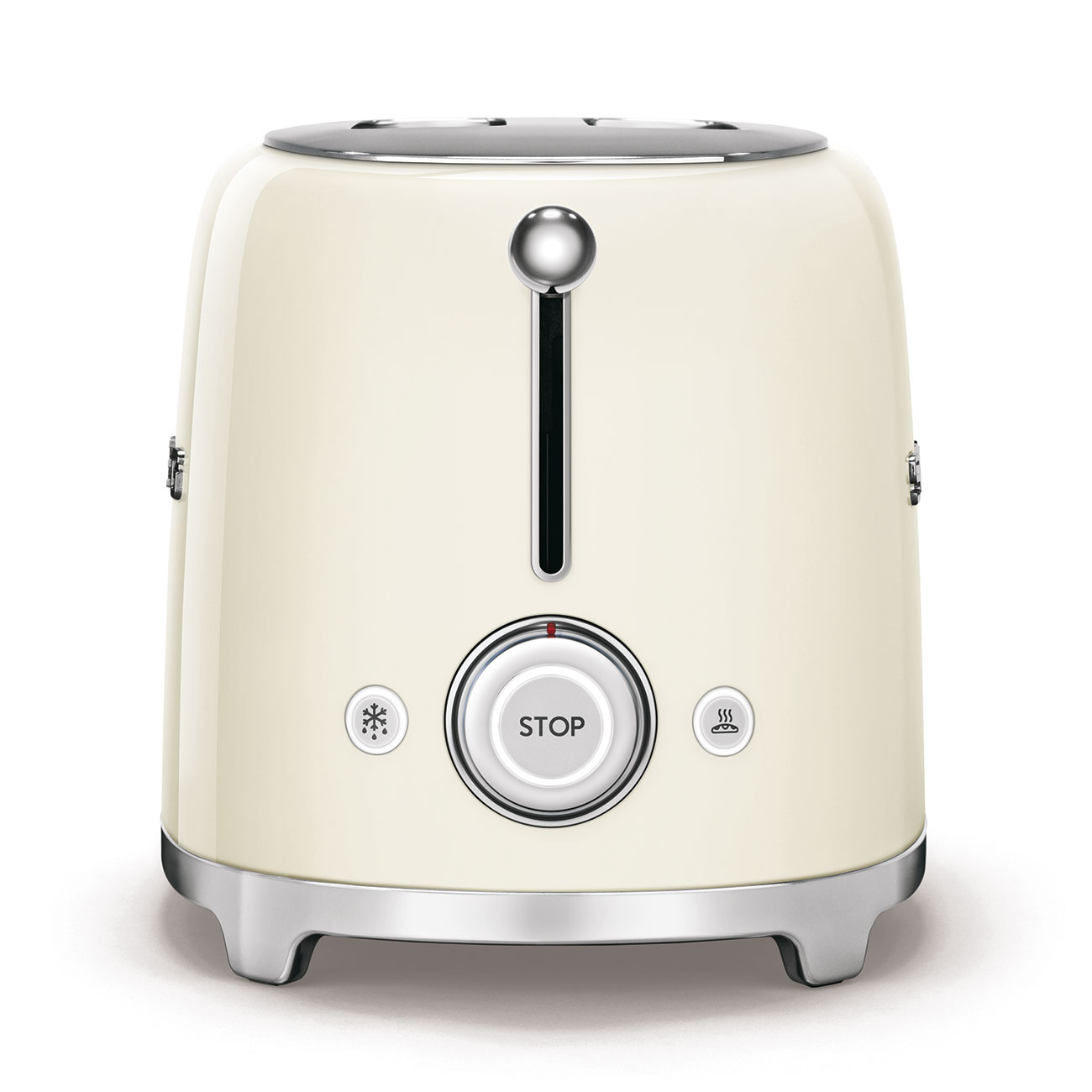 Smeg 4-Slice Toaster 50's Style Aesthetic - Cream