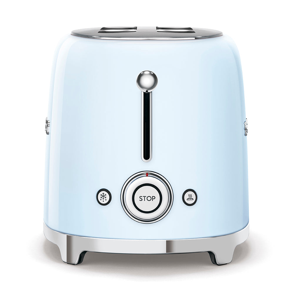 Smeg 4-Slice Toaster 50's Style Aesthetic - Pastel Blue