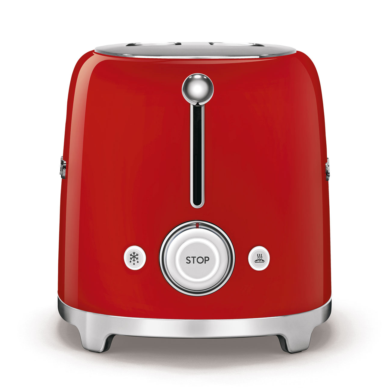 Smeg 4-Slice Toaster 50's Style Aesthetic - Red