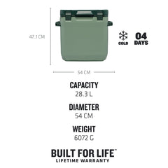 Stanley Cooler 28L / 30QT Green