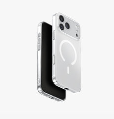 UNIQ AirSuit 1.3mm Ultra Slim Case with MagClick™ for iPhone 17 Pro Max - Glossy Clear White