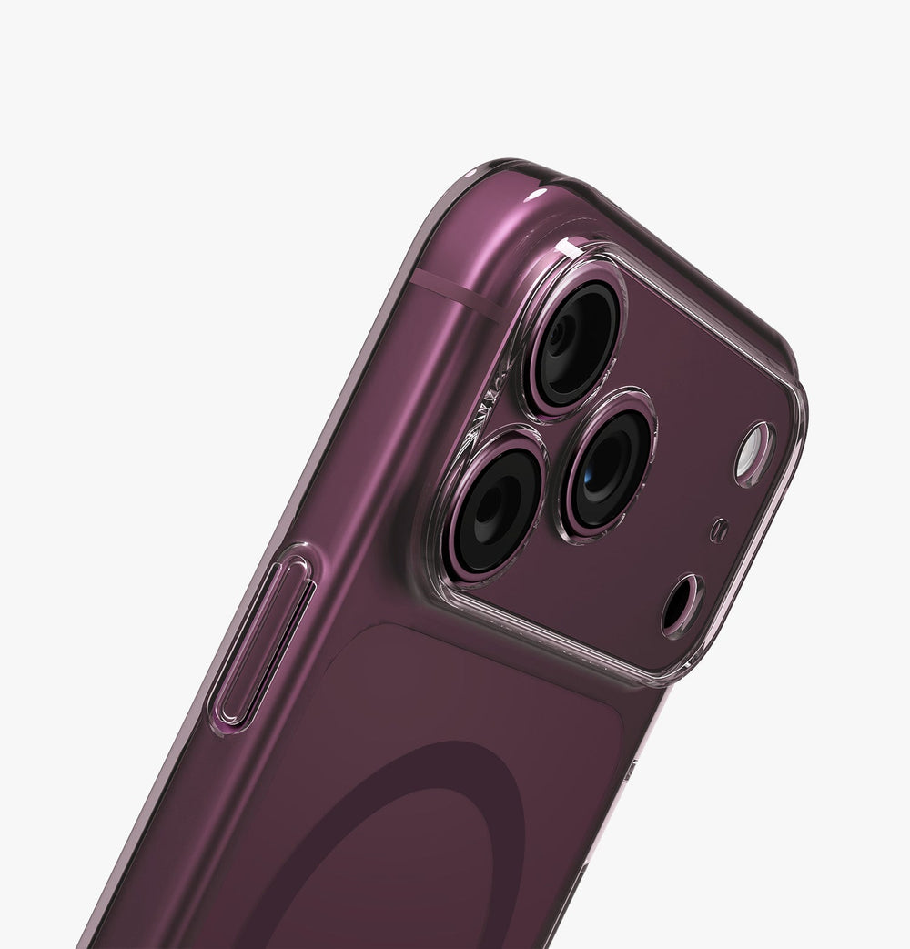 UNIQ AirSuit 1.3mm Slim MagClick iPhone 18 Pro Max Case – Glossy Burgundy - image 5