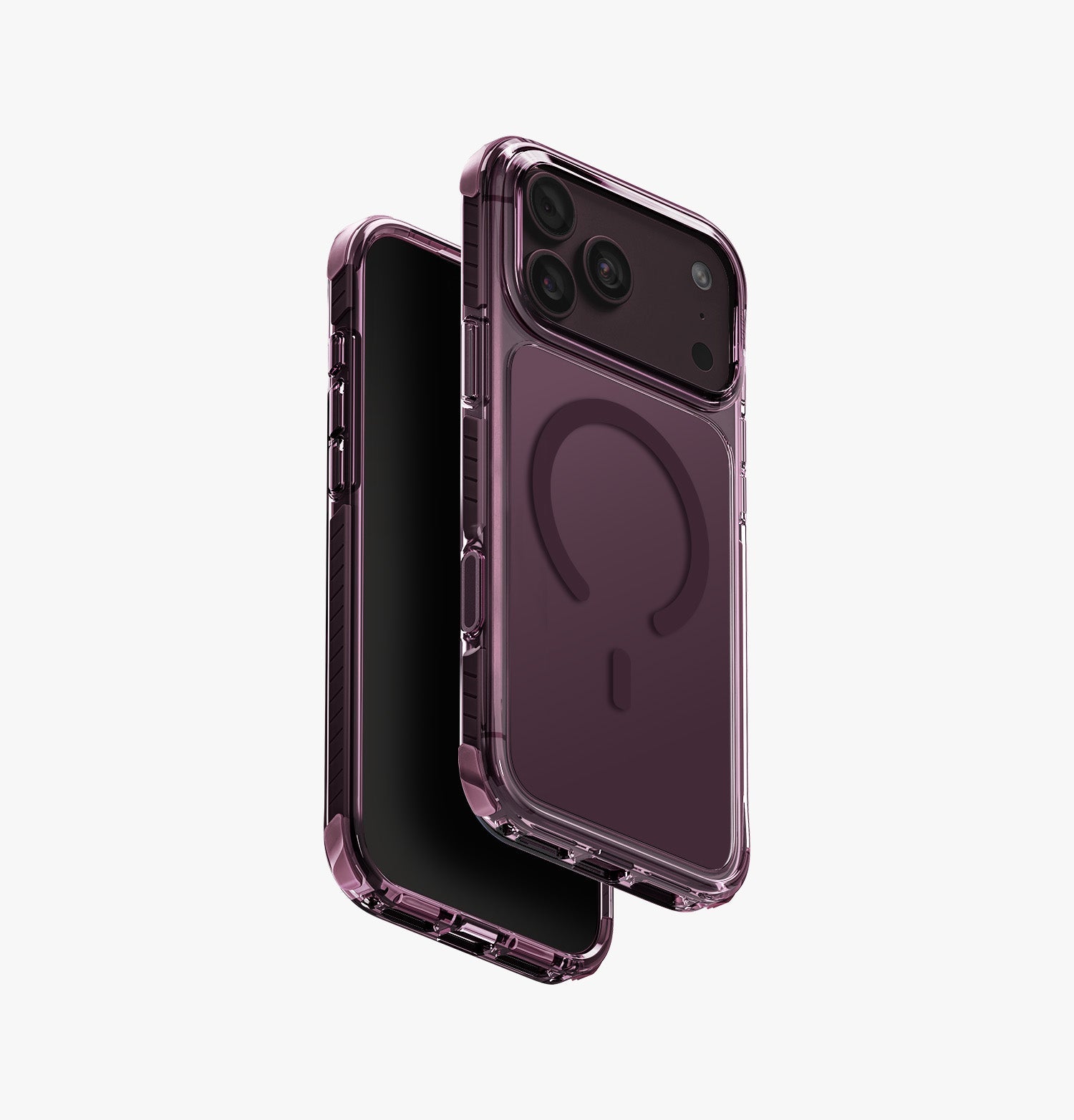 UNIQ Combat MagClick iPhone 18 Pro Max Case – Deep Burgundy - image 1