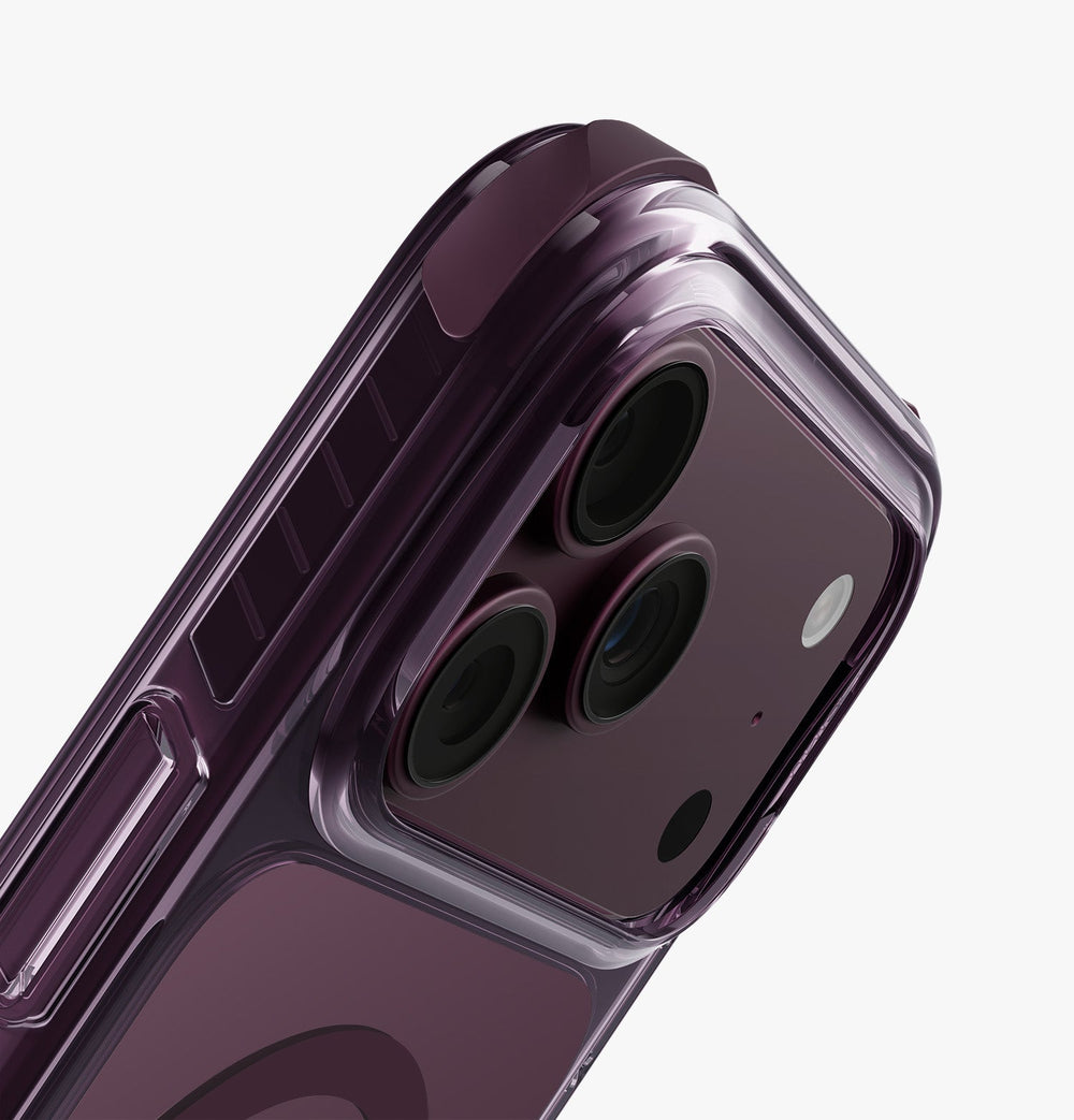 UNIQ Combat MagClick iPhone 18 Pro Max Case – Deep Burgundy - image 6
