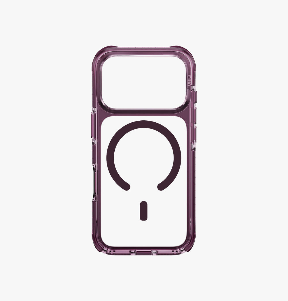 UNIQ Combat MagClick iPhone 18 Pro Case – Deep Burgundy - image 5