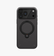 UNIQ Elix 360 Kickstand Leather iPhone 18 Pro Max Case – Charcoal Grey - image 2