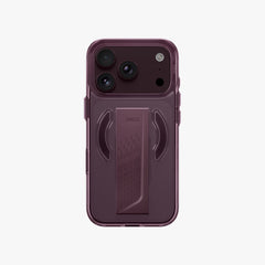 UNIQ Heldro Air MagClick Grip iPhone 18 Pro Case – Velvet Burgundy - image 3