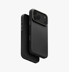UNIQ Lyden MagClick Vegan Leather iPhone 18 Pro Max Case – Dallas Black - image 1