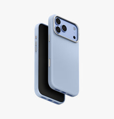 UNIQ Lyden MagClick Vegan Leather iPhone 18 Pro Max Case – Frost Blue - image 1