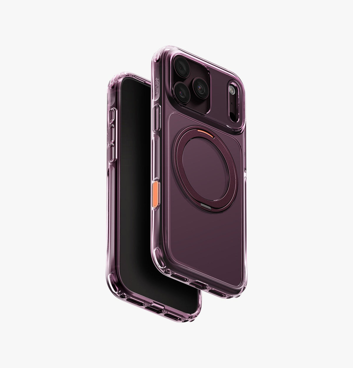 UNIQ Swivix 360 Rotating Kickstand iPhone 18 Pro Max Case – Deep Burgundy - image 1