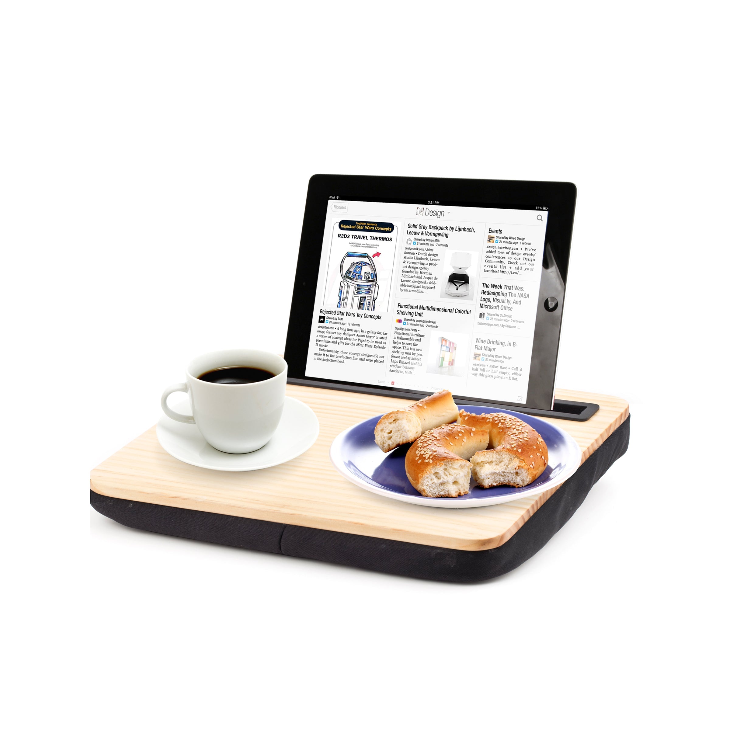Wooden iBed Lap Desk