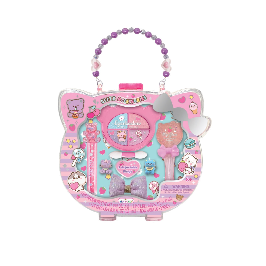 Hot Focus Glitz Accessories Beauty Set – Critter