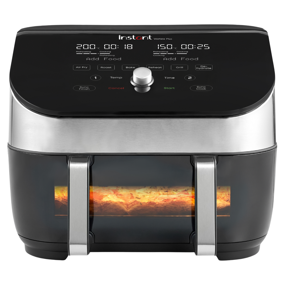 Instant Pot Air Fryer 8.5L Vortex VersaZone Clear