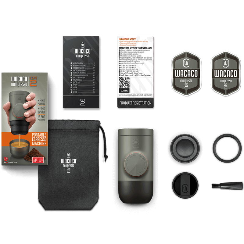 WACACO MINIPRESSO GR2 - Grey Olive