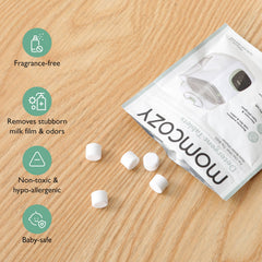 Momcozy Washing Block for Momcozy KleanPal Pro Baby Bottle Washer, 120 Tablets