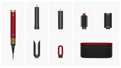 Dyson Airwrap Co-anda2x™ multi-styler and dryer - Straight+Wavy (Red velvet/Gold)