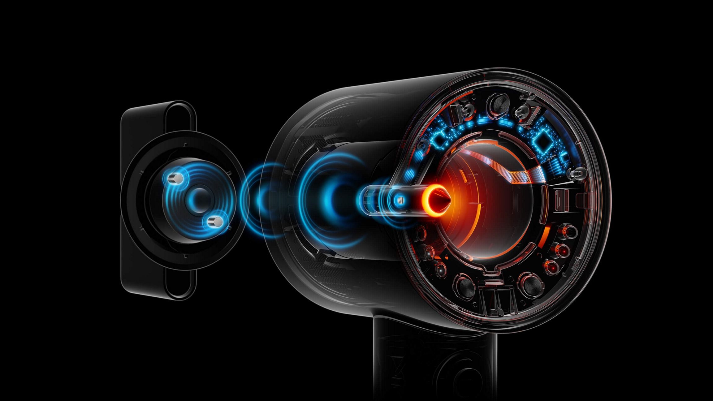 Dyson Supersonic Nural hair dryer - Ceramic Apricot/Topaz