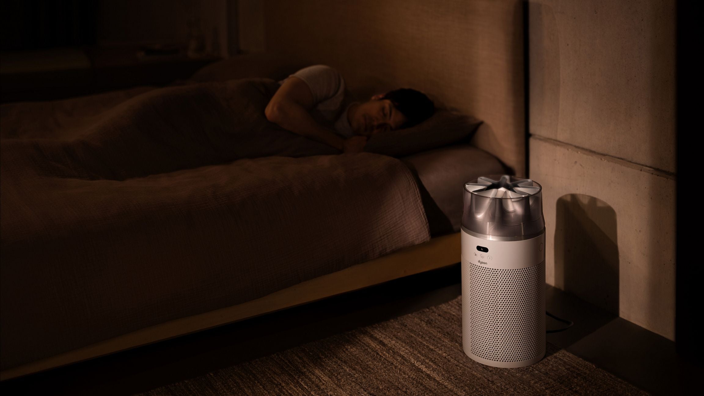 Dyson HushJet™ Purifier Compact - White/Silver