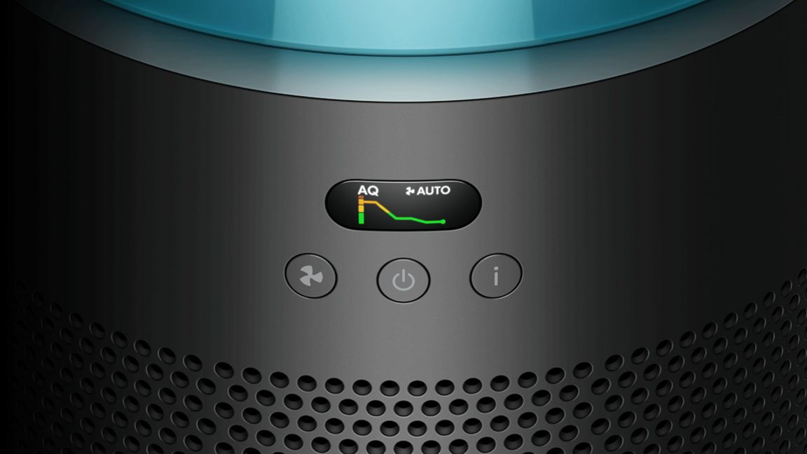 Dyson HushJet™ Purifier Compact - Black/Teal