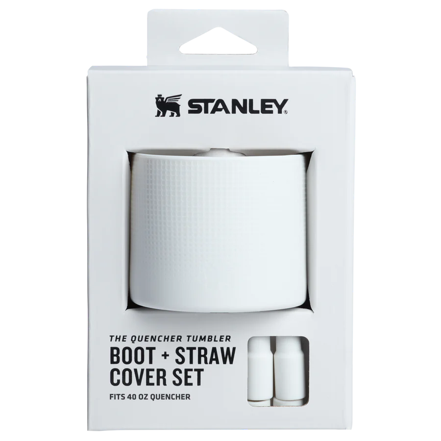 Stanley Quencher Boot and Straw Cover Set 40oz - White