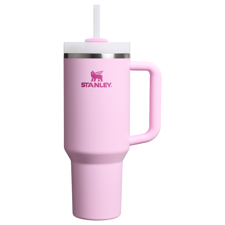 Stanley Quencher H2.0 FlowState Tumbler 1.18L 40oz - Cherry Blossom
