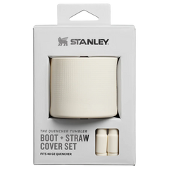 Stanley Quencher Boot and Straw Cover Set | 30 OZ & 20 OZ - Cream