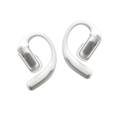 Shokz OpenFit Pro White open-ear earbuds - front view