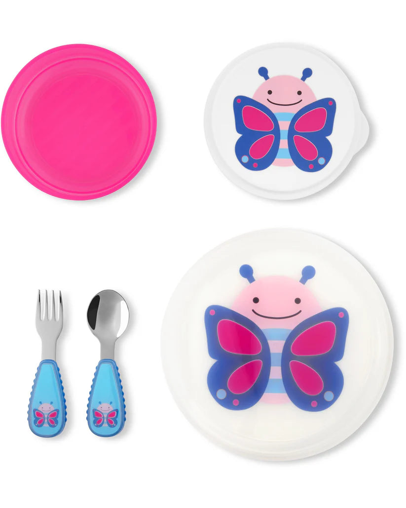 ZOO Table Ready Mealtime Set - Butterfly ZOO Table Ready Mealtime Set - Butterfly