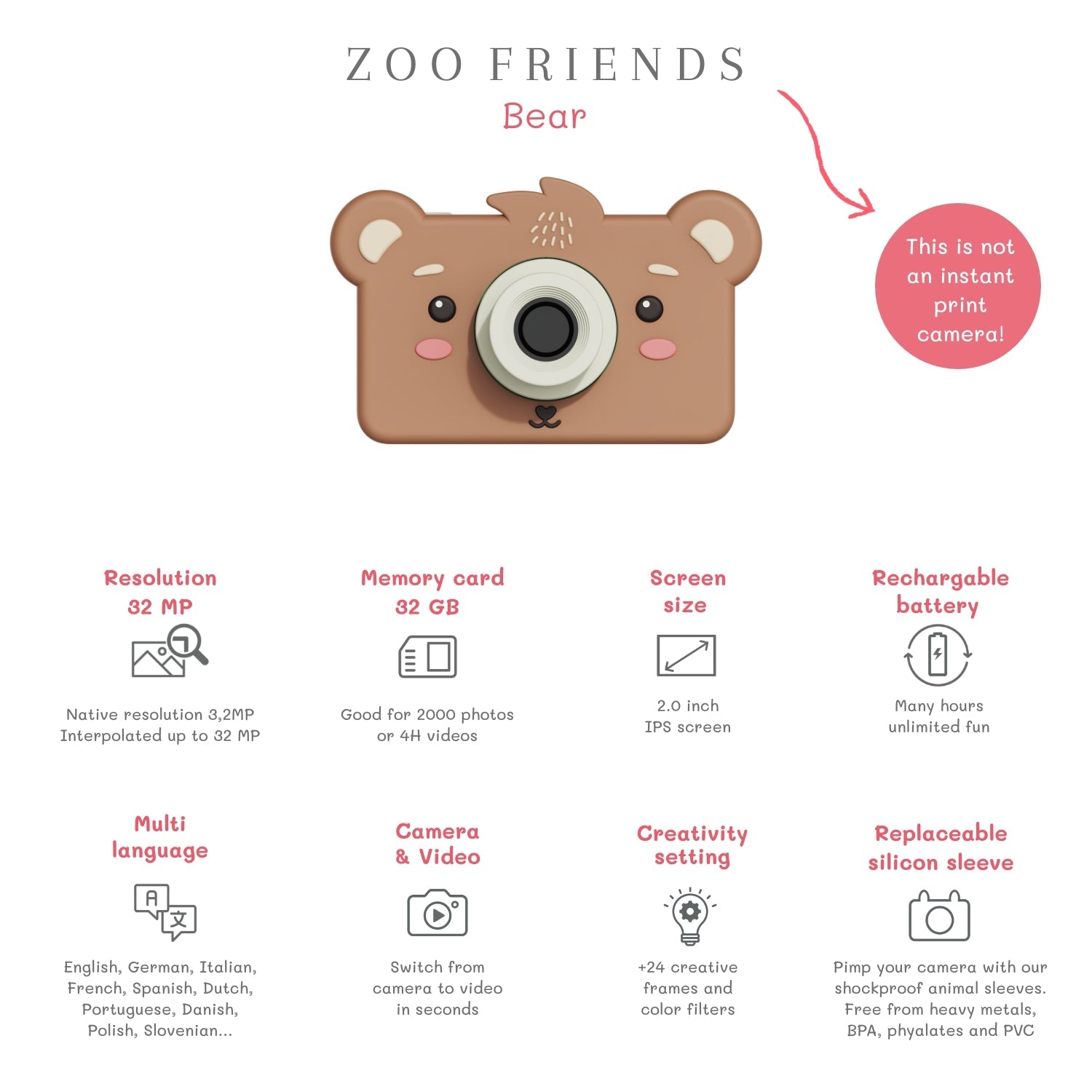 Zoo Friends - Bear
