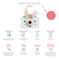 Zoo Friends - Rabbit Flower