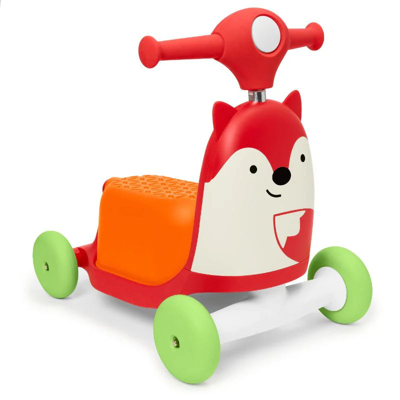 Zoo 3-in-1 Ride On Toy - Fox Zoo 3-in-1 Ride On Toy - Fox