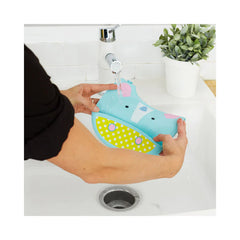 Zoo Fold & Go Silicone Bib - Unicorn