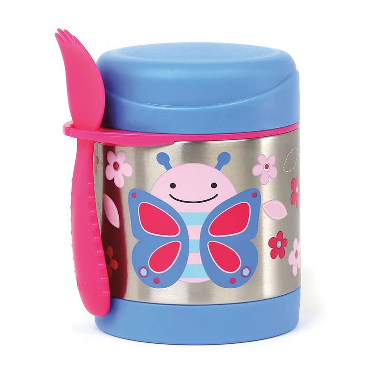 Zoo Insulated Little Kid Food Jar - Butterfly Zoo Insulated Little Kid Food Jar - Butterfly