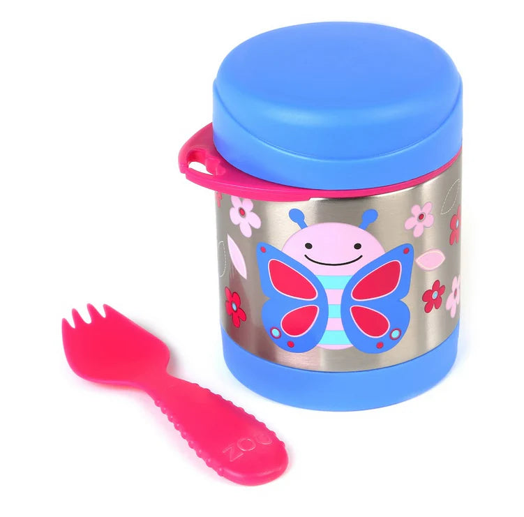 Zoo Insulated Little Kid Food Jar - Butterfly Zoo Insulated Little Kid Food Jar - Butterfly