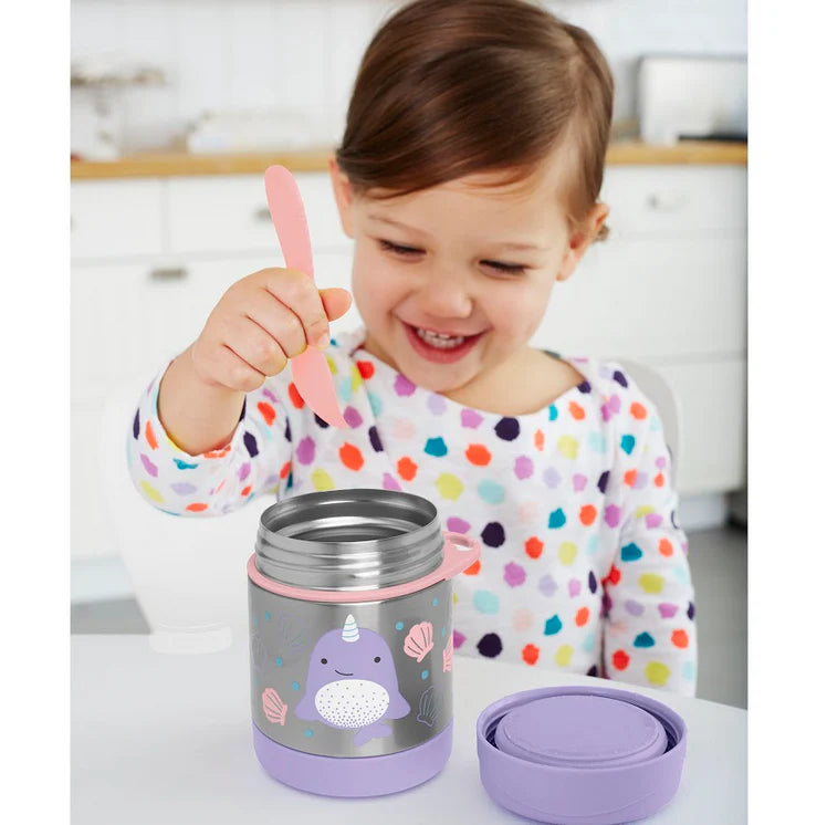 Zoo Insulated Little Kid Food Jar - Narwhal Zoo Insulated Little Kid Food Jar - Narwhal