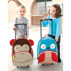 Zoo Rolling Luggage - Owl