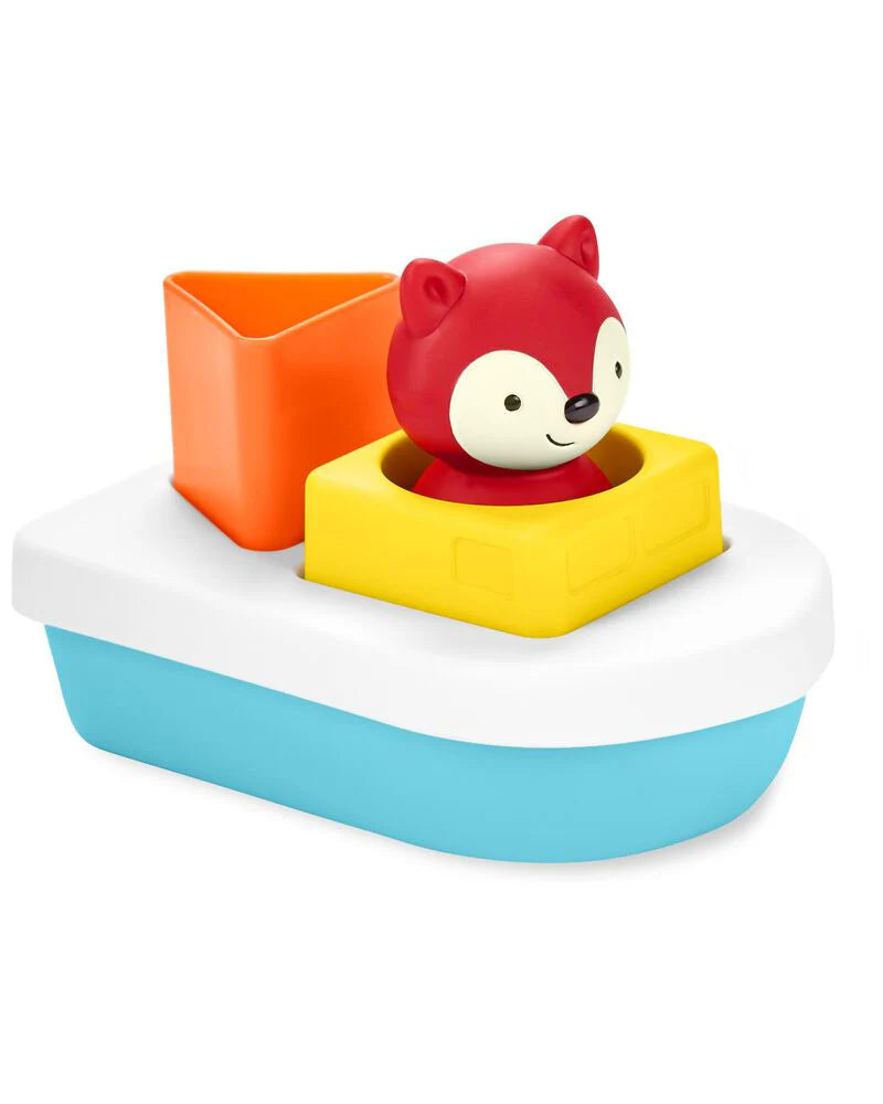 Zoo Sort & Stack Boat Baby Bath Toy Zoo Sort & Stack Boat Baby Bath Toy